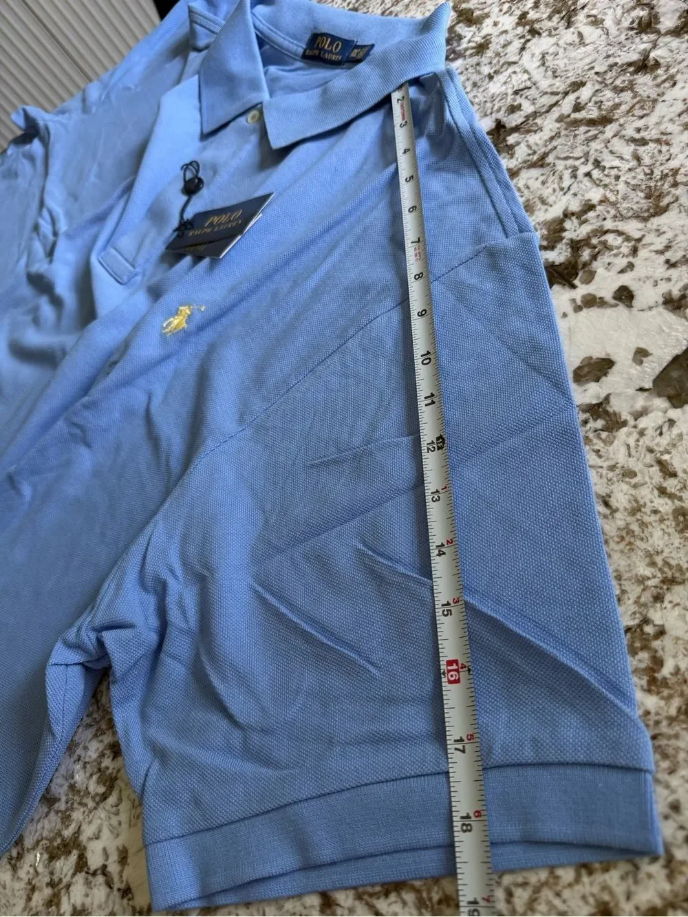 Polo Ralph Lauren Men’s Iconic Mesh Polo Shirt Bristol Blue 3XLT Big & Tall NWT